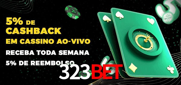 Promoções do cassino ao Vivo 323bet